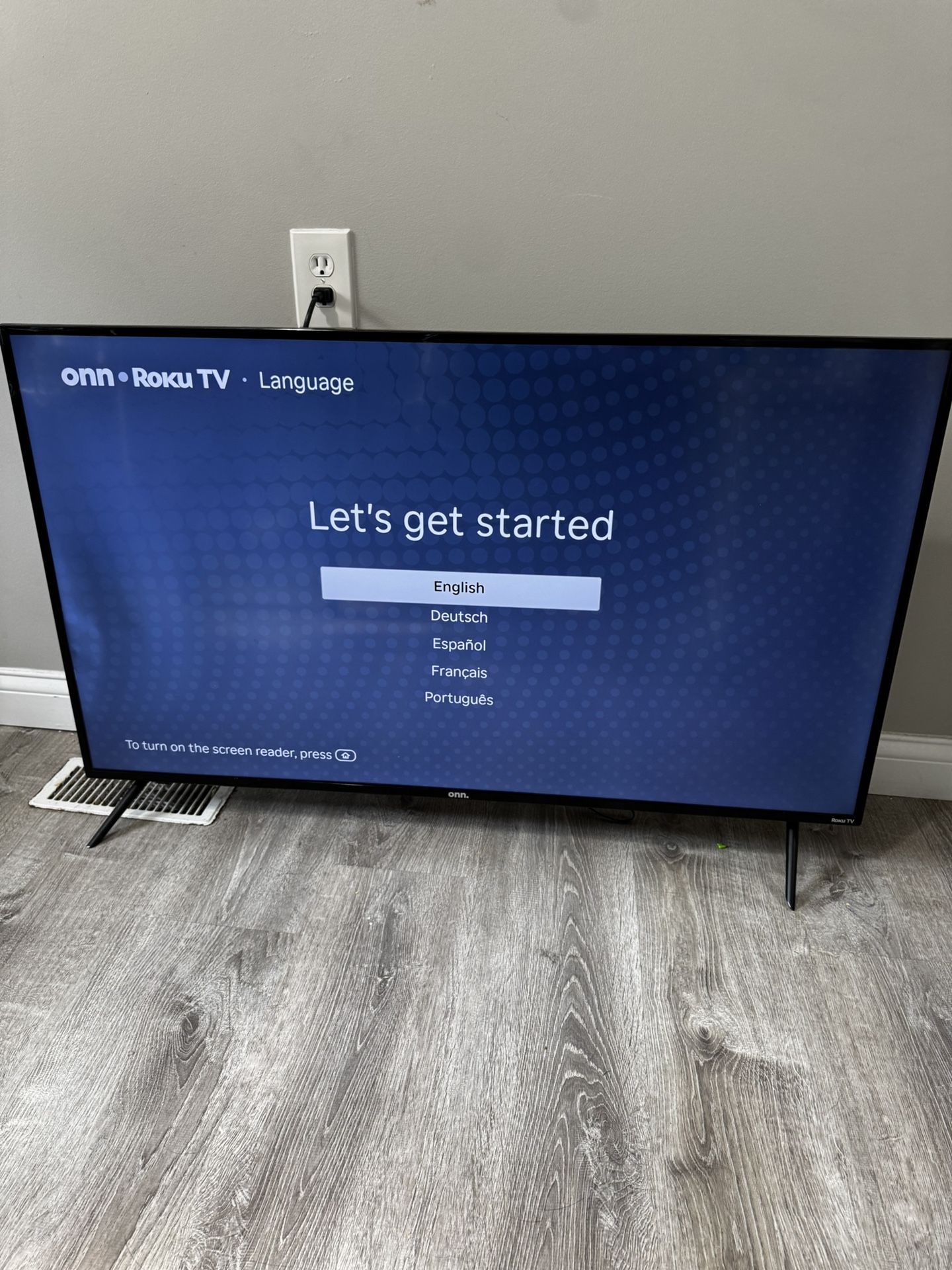 50” 4k Onn Roku Tv
