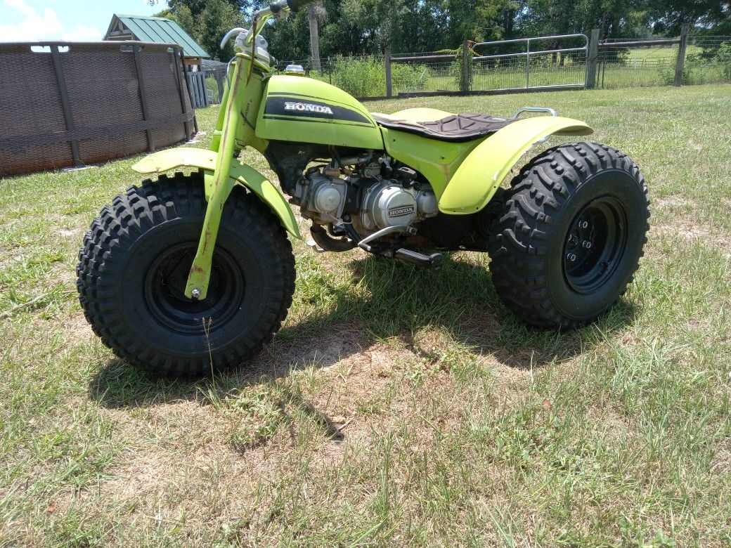 Vintage 1970 Honda ATC ATV 3 Wheeler