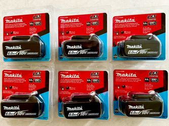 Makita BL1860B 18V LXT Lithium Ion 6.0 Ah Battery