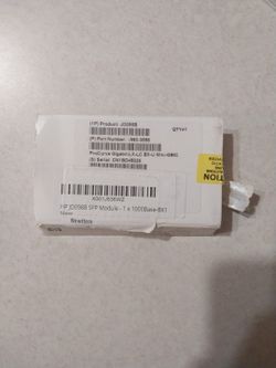 NEW HP Network Switch Part - Fiber Optic Gigabit Module (Local Pickup)