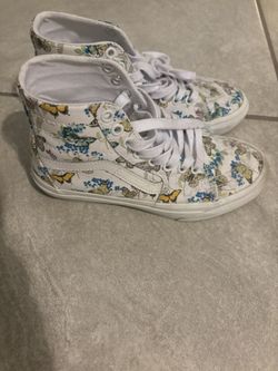Butterfly Vans Size 6