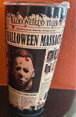 New Michael Myers Halloween Tumbler 20 oz