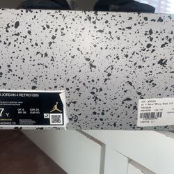 AJ 4 Retro Military Black 