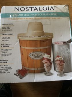 Ice Cream Maker