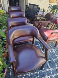 6 Captain S Leather Chsir  