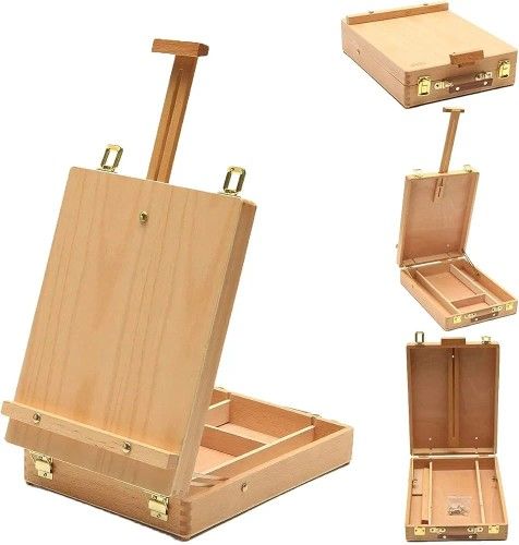 Artist Easel And Storage Case