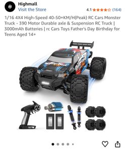 50KM/H 4WD Remote Control Monster Truck
