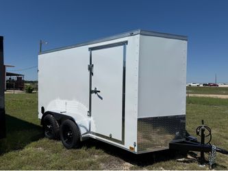 6x12 Rear Double Doors Enclosed Trailer