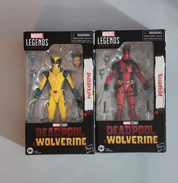 $45 for Both or $25 Each - Marvel Legends Deadpool and Wolverine Figures NIB