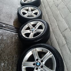 17" OEM BMW 3 Series Wheels And Tires