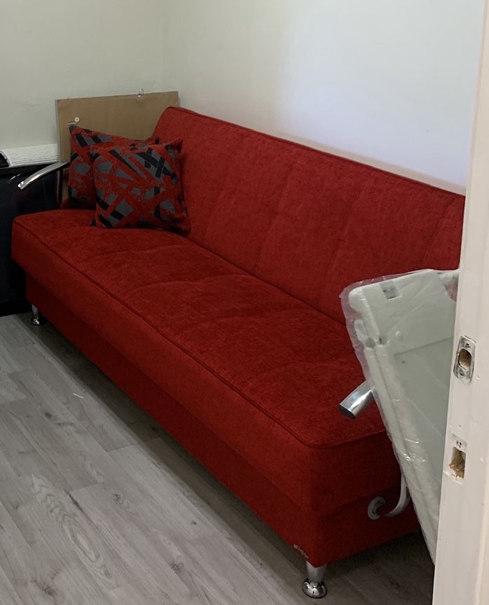 Red Couch futon