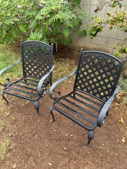 Two patio chairs better homes