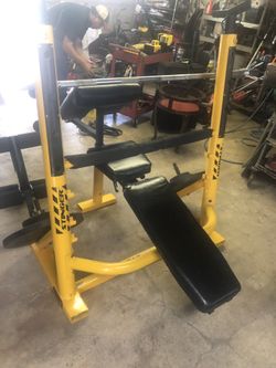 Stinger weight bench yellow sale