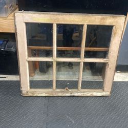 Antique Single Pane Window 