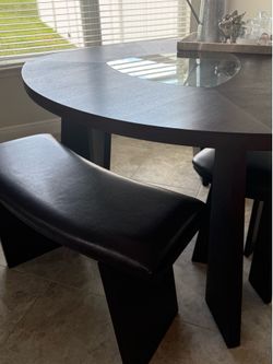 Countertop height dining table