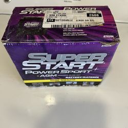 Brand New Battery In Box Never Installed (lawn Mower/ATV Size)