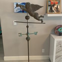 Antique Copper Weathervane Extremely Rare 