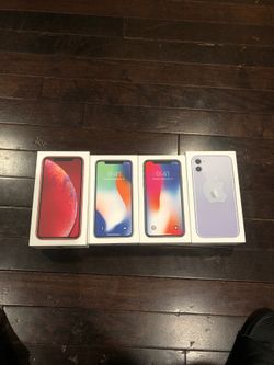 iPhone boxes