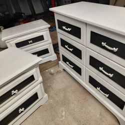 Dresser And 2 Night Stands