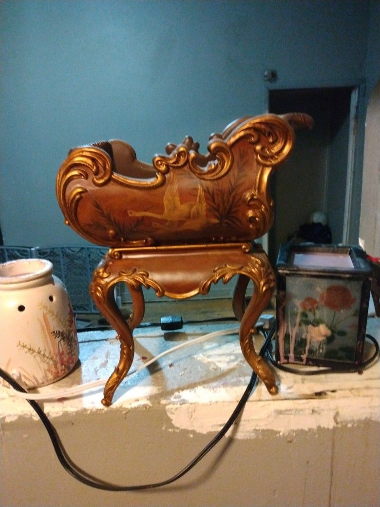Vintage Santa Sled