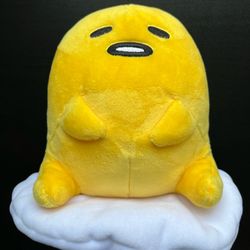 The Lazy Egg Sitting Plush Toy