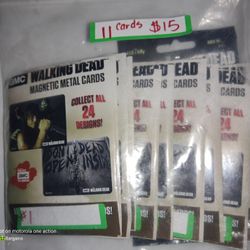 Walking Dead Series 4 Magnetic Coin Cards