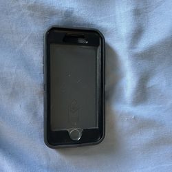 Otter Box iPhone SE Black Phone Case