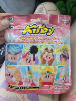 Bandai Kirby fire anime figurine gachapon nintendo