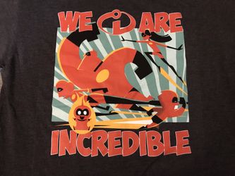Disney tee t shirt XL child kid boy size clothes top Incredibles