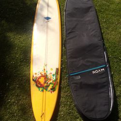 9'2 Longboard Surfboard