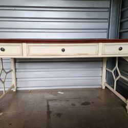 Large Real Wooden Office Desk