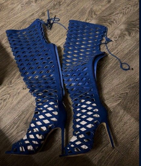 Brand New Royal Blue Heels