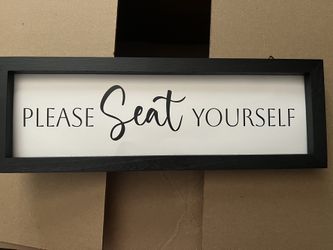 Wedding Sign For Seating