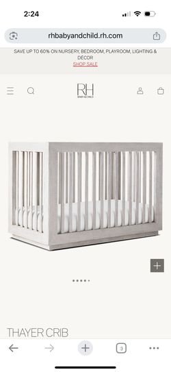 Restoration Hardware Thayer Crib & Toddler Bed