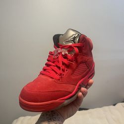 Red Suede 5s!