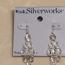 Belk Silver Dangle Earrings 
