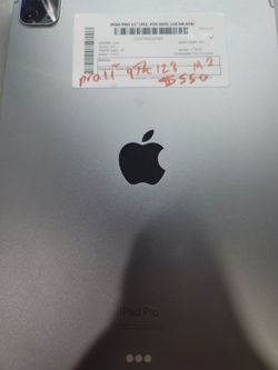 Ipad pro 11" 4th Gen 128gb wifi and 5G