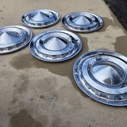 Classic Chevy Hub Caps 15 inch  QTY=5