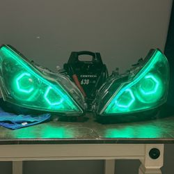 Rgb Halos G37/G35/Q40 Sedan Headlights