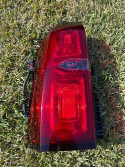 Tahoe tail light left side