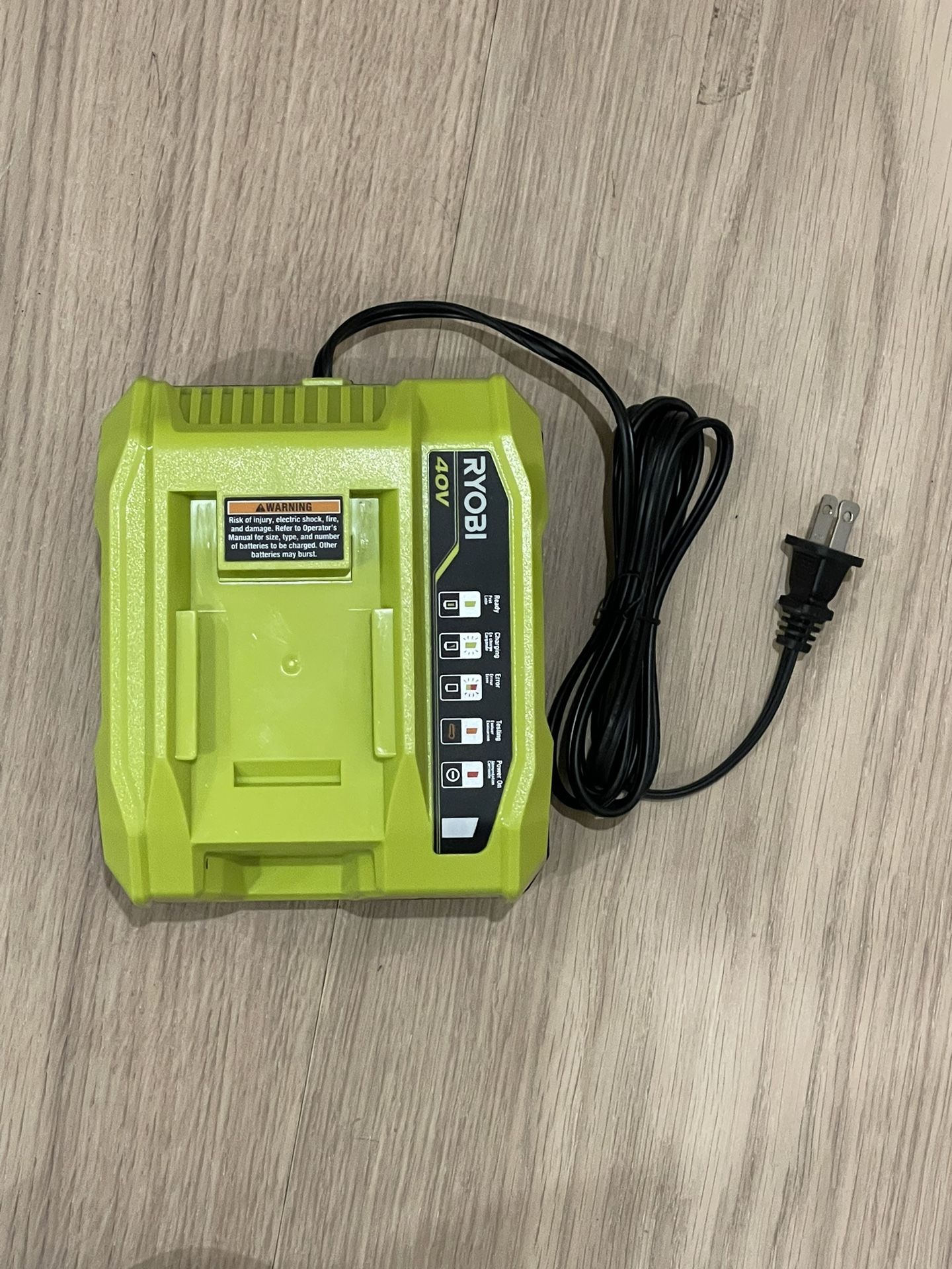 Ryobi 40V Fast Battery Charger Brand new 