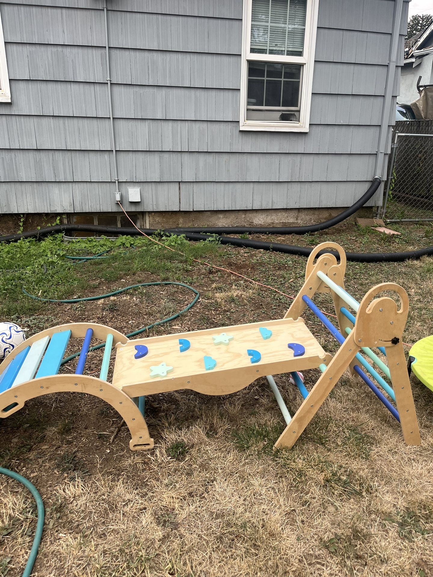 Wooden Montessori Climbing Set