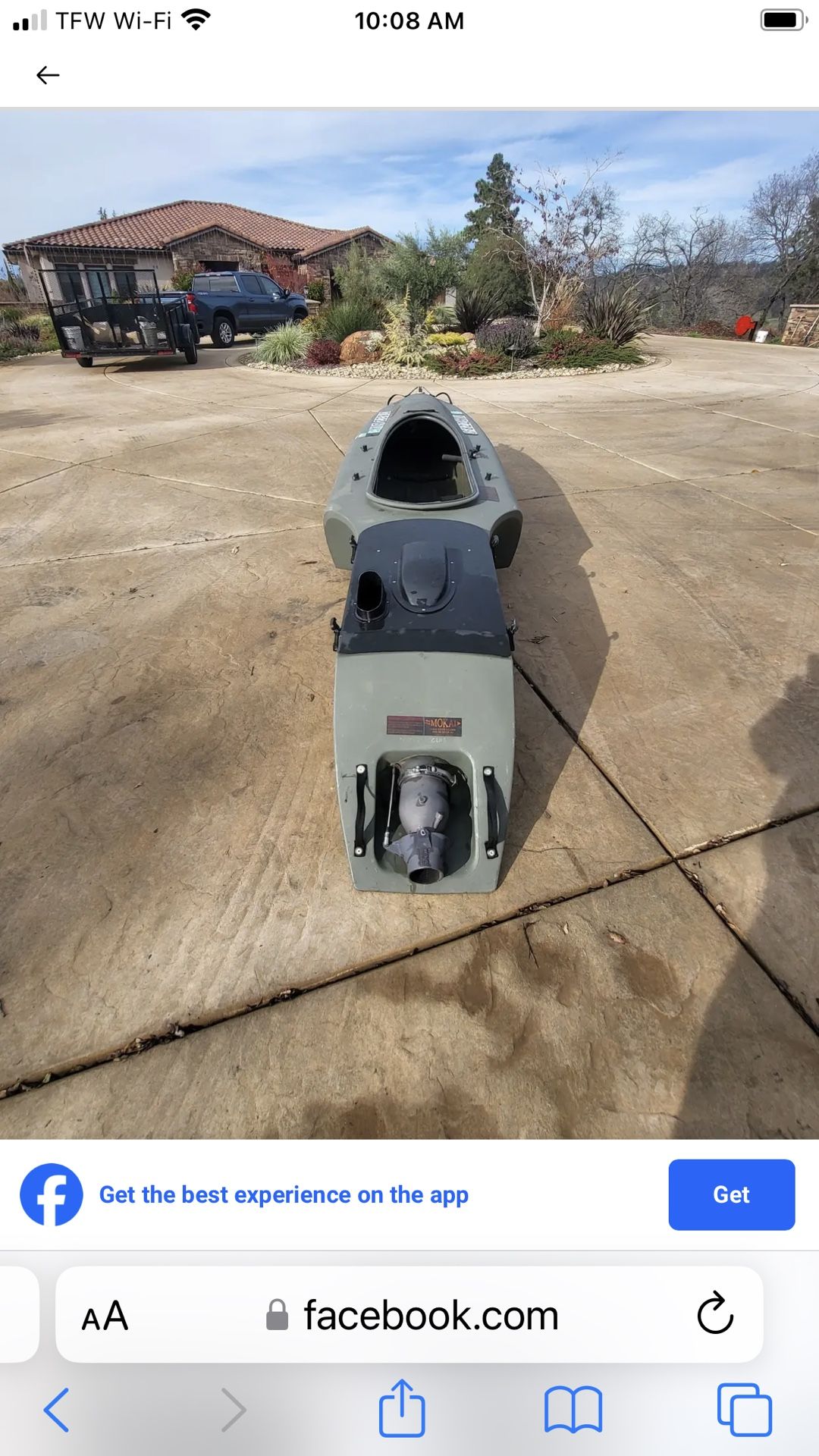 Mokia Jet Kayak