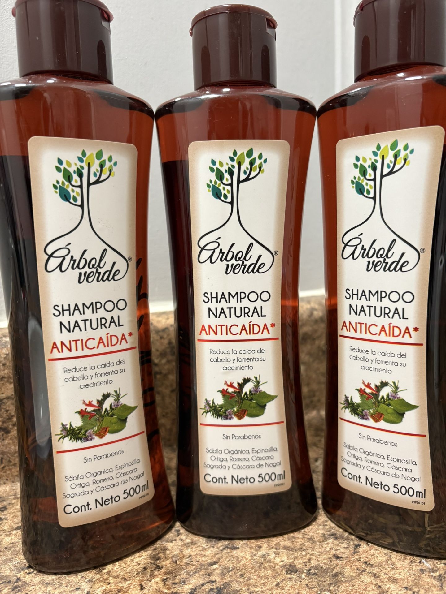 Arbol Verde Shampoo Natural Anticaida