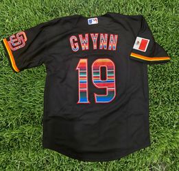 Padres Zarape Jersey Mexico Tony Gwynn