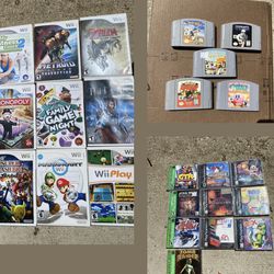 30 + games -multiple Video game collectors bundle for different consoles