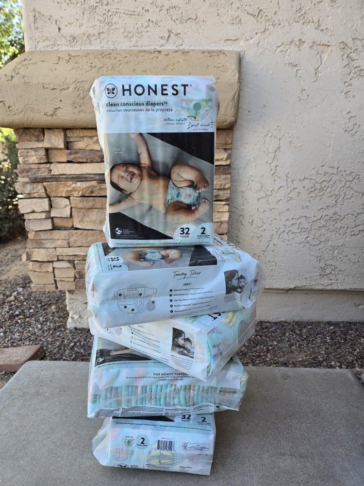 Honest Diapers Size 2