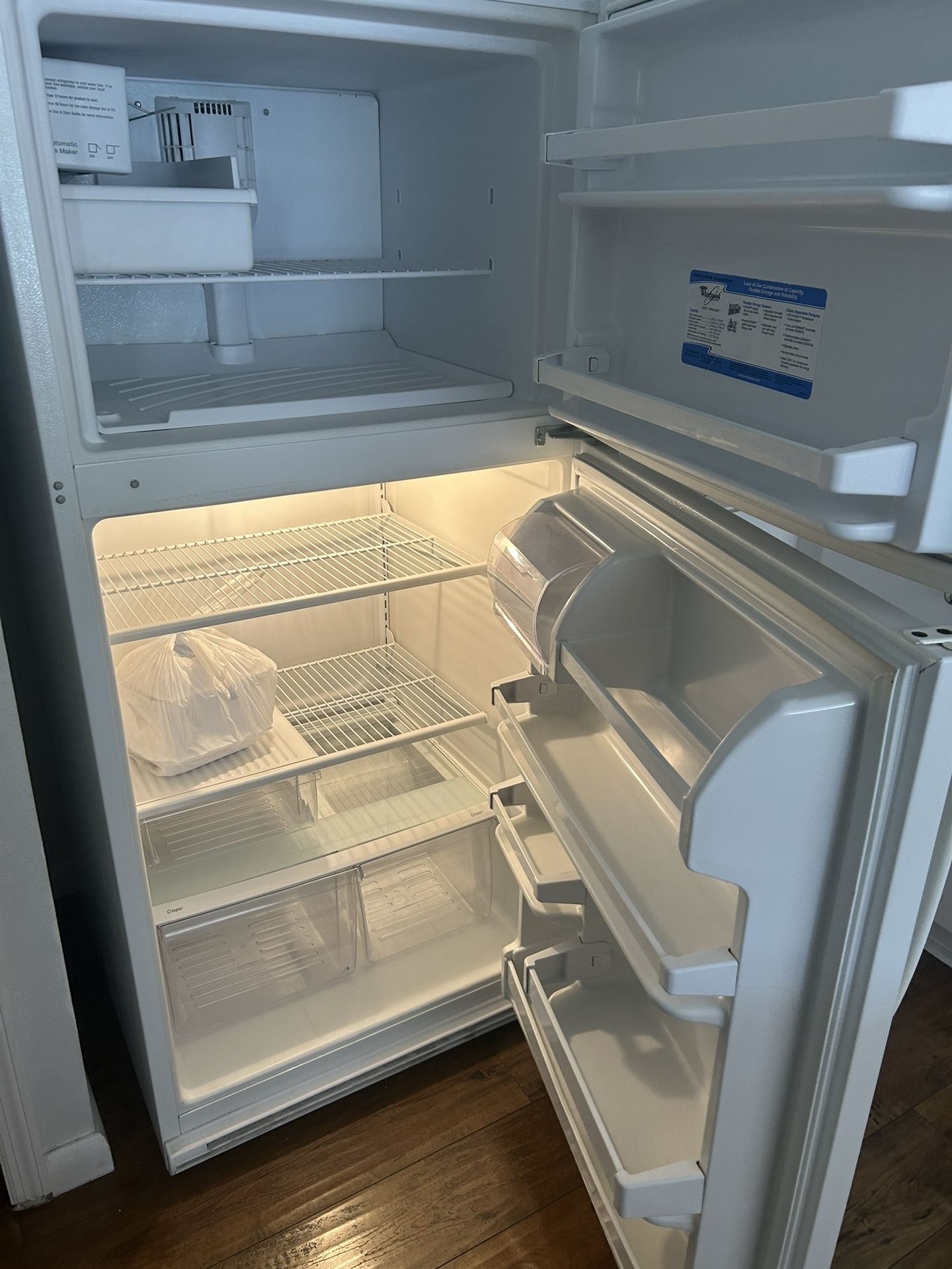 Excellent Condition Fridge and Microwave