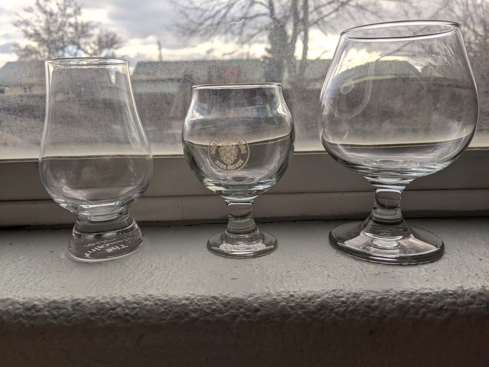 Beer/Whiskey Glasses (Free)