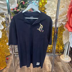 Disney Parks Disneyland 55th Embroidered Navy Blue Men's Polo, Size L